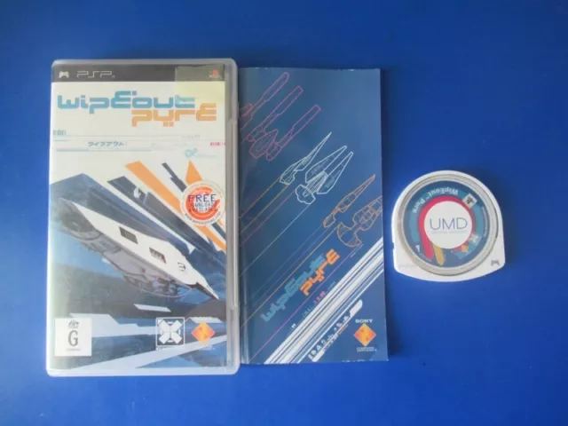 Wipeout Pure - Sony PSP PlayStation Portable Games AUS