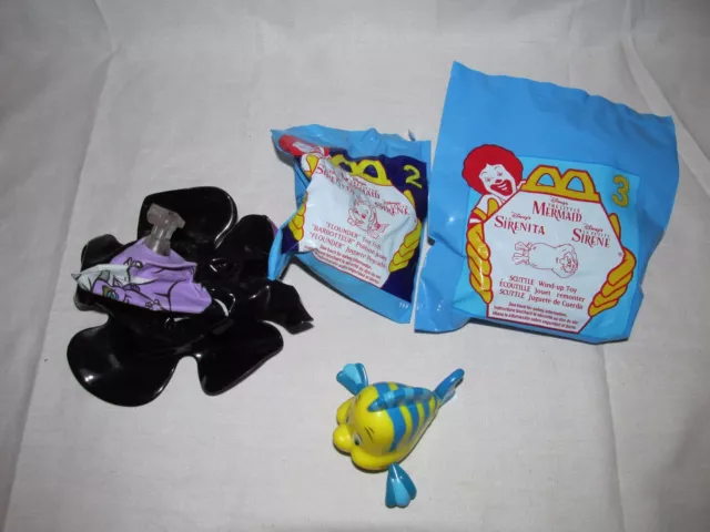 Disney The Little Mermaid Mcdonalds Happy Meal Ursula Bath Toy 1 New Eur 1038 Picclick Fr