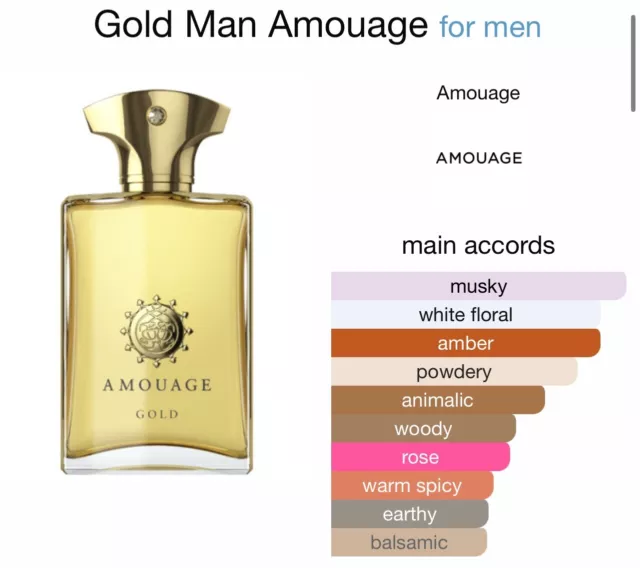 Amouage Gold man 100 ml eau de Parfum - New SEALED OVP new Packaging