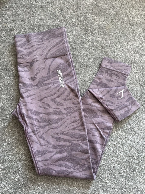 Leggings Gymshark Adapt animali senza cuciture viola taglia small - Scrunch Bum