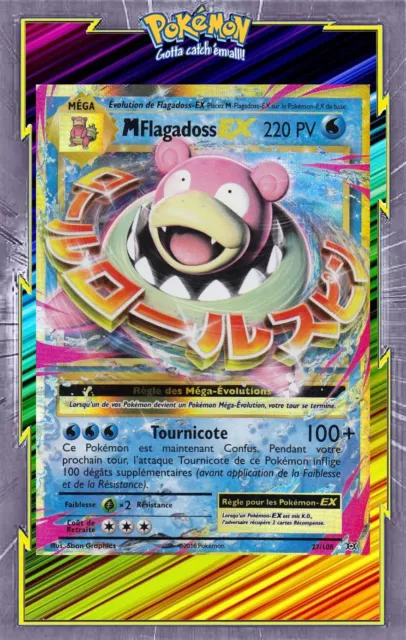 M Flagadoss EX - XY12:Evolutions - 27/108 - New French Pokemon Card