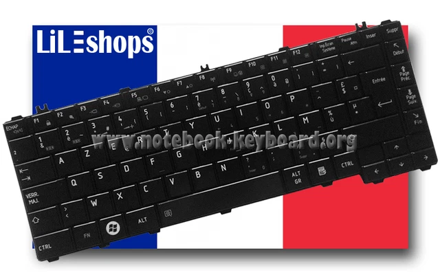 Tastatur Französisch Original MP-03233F0-920 Toshiba Satellit P100 - 253