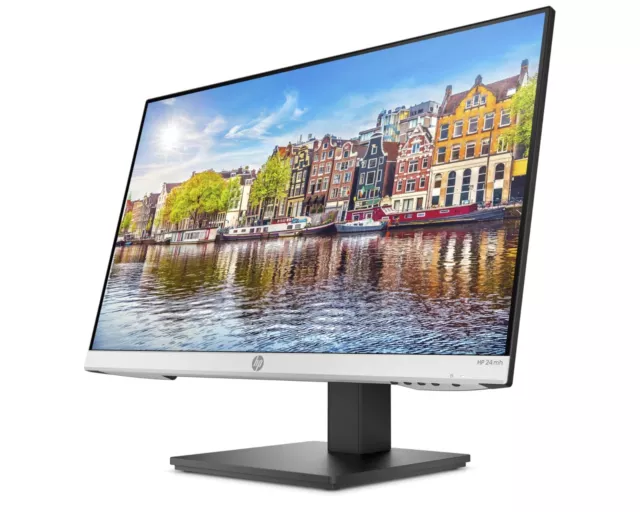 HP 24mh 23,8 Zoll LED IPS Office Monitor 5ms 60 Hz neigbar Lautsprecher silber