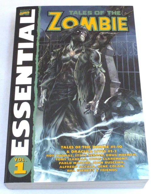 Essential Tales of the Zombie Vol 1 TPB Marvel Comics 1st Print 2006 OOP