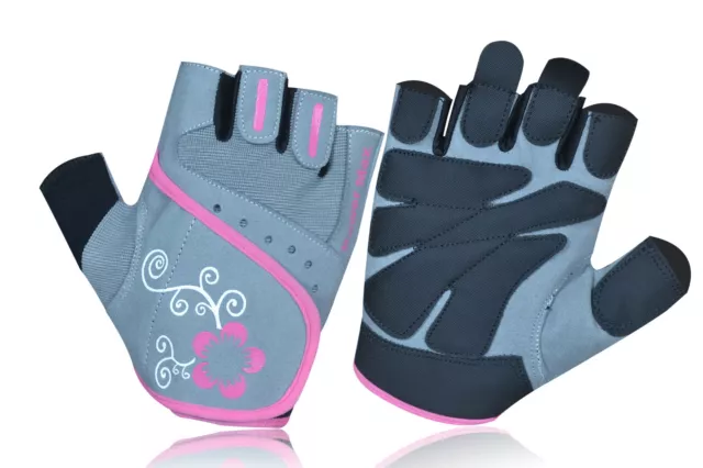 Women Weight Lifting Gloves Exercise Fitness Workout Cycling Gym Cross Training 2