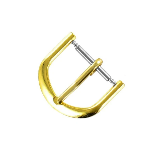 Boucle à Ardillon 20mm de remplacement en Métal Alloy Doré pour Bracelet de Mont
