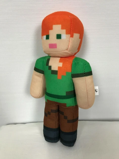 Official Minecraft Alex Character Video Game Plush Doll Toy Collectable 20cm