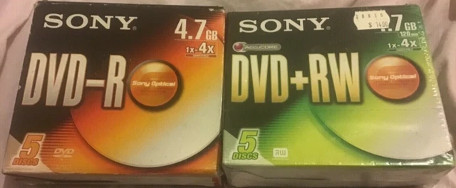 Sony DVD Recording 5 discs