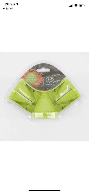 Macchina a spirale per spaghetti Veggi di Creative Products, nuova casa
