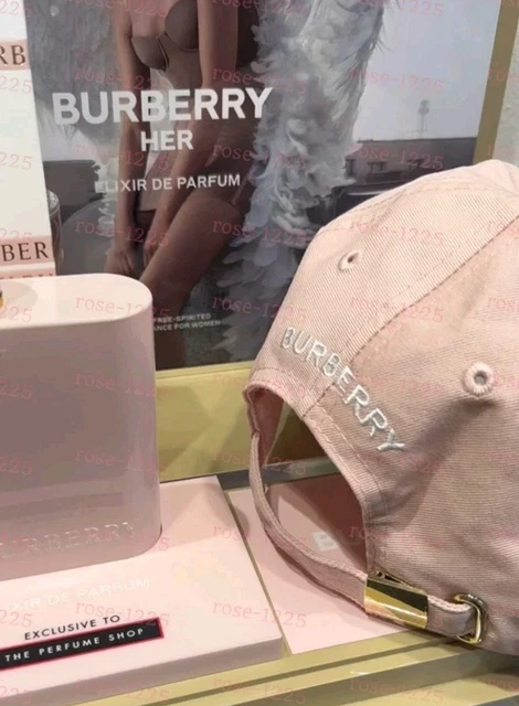 Burberry Her Light Pink Cap with white Embroidery GWP Her Eau de Parfum with Berries and Amber Travel Spray  main image 2