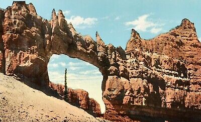 1921 Postcard Walls of Jericho Cedar Breaks Southern Utah Rock Formations