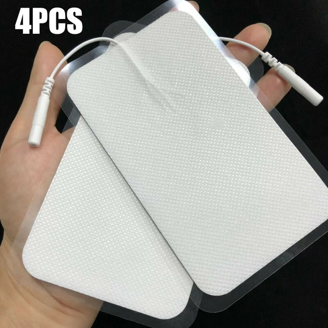4pcs / Set Électrode Coussinets XL 7x12 CM for Tonifie Doses Patches Neuf 7