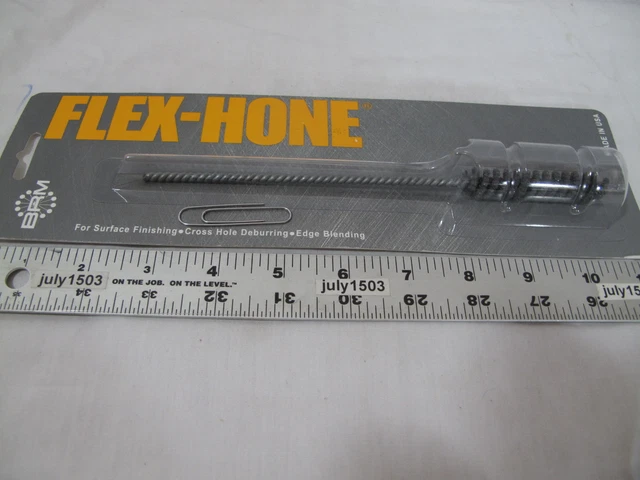 (1) NEW  12mm 180 grit Flexible Cylinder Hone Bore Diameter Ball Engine Flex