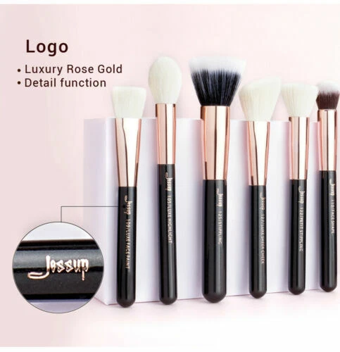 Jessup Pennelli Make Up Set 25Pcs Pennelli Trucco Set di pennelli da trucco con 6