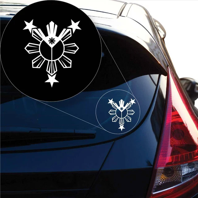 PHILIPPINE FILIPINO PINOY Pinay Decal Sticker for Car Window, Laptop