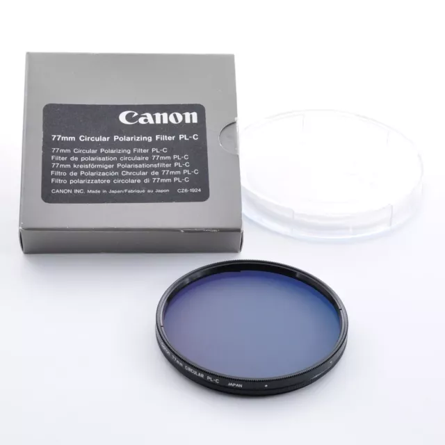 Canon 77 mm PL-C Zirkularpolarisationsfilter, gebraucht, nahezu neuwertig,...