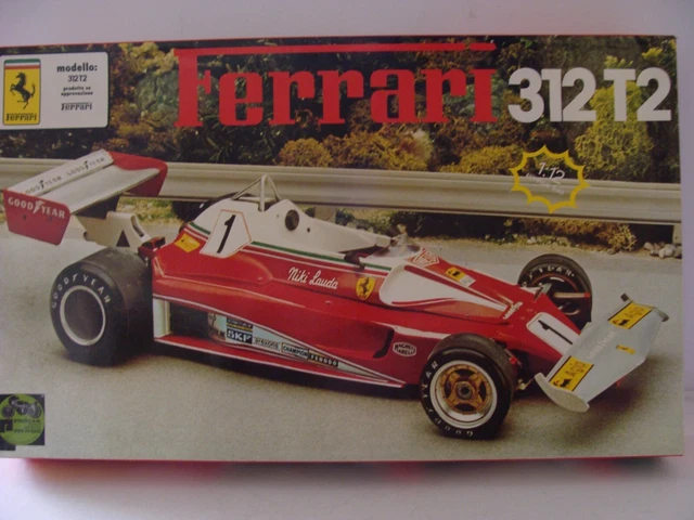 Maquette FERRARI 312 T2 PROTAR 1/12 - Modélisme