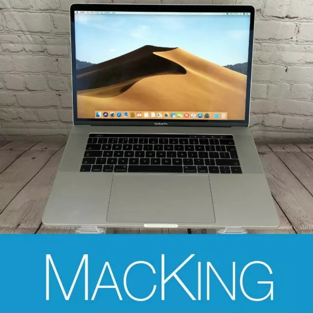 2018 Apple MacBook Pro 15" A1990 Touch Bar Core i7 2.2GHz, 16GB 256GB SSD Silver
