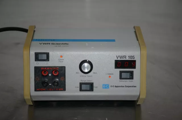 VWR Scientific Power Supply VWR 105