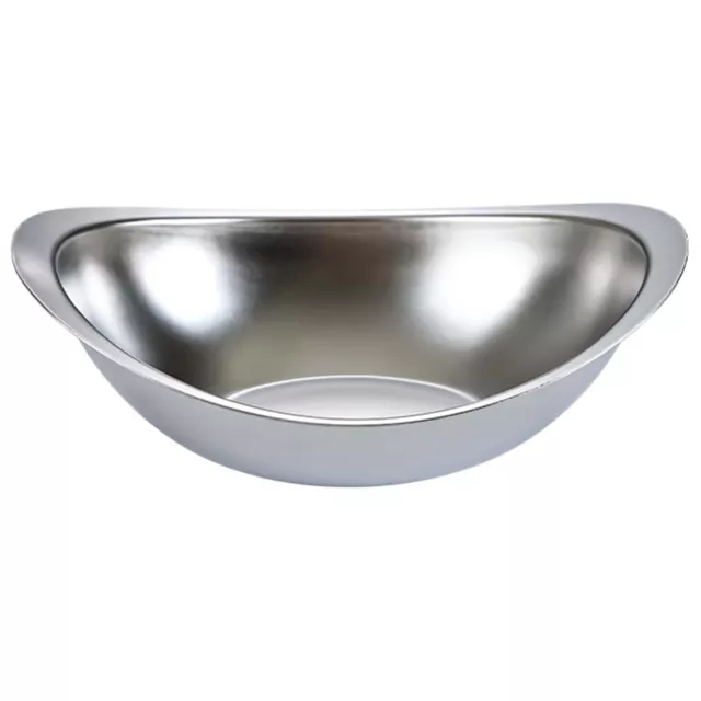 Dessert Tray Stackable Anti-scratch Food Grade Safe Salad Mixing Bowl Oval