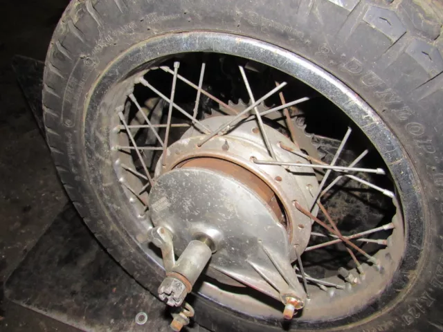 1985 suzuki gs300 l  rear wheel rim