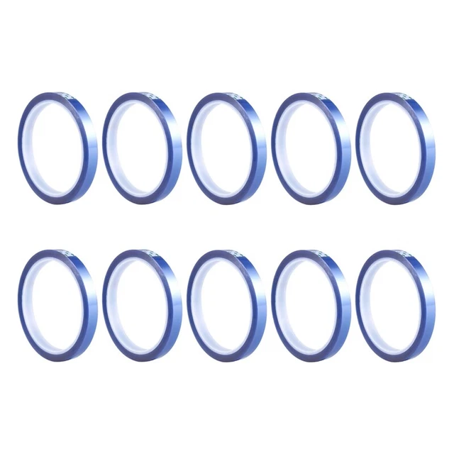 10 rotoli bagni di selezione vuoti a sublimazione nastro termico senza nastro di supporto B Q2K4