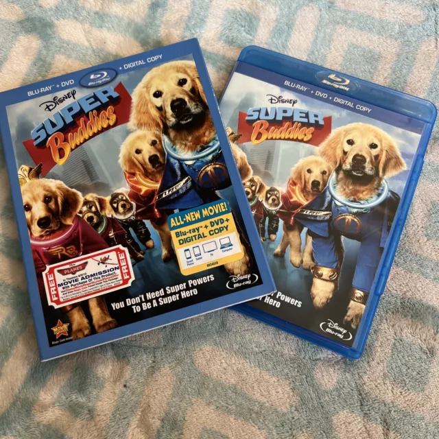 Super Buddies (Blu-ray/DVD, 2013, 2-Disc Set) - VG** W~ SLIPCOVER ! Super Buddies (Blu-ray/DVD, 2013, 2-Disc Set) - VG** W~ SLIPCOVER !