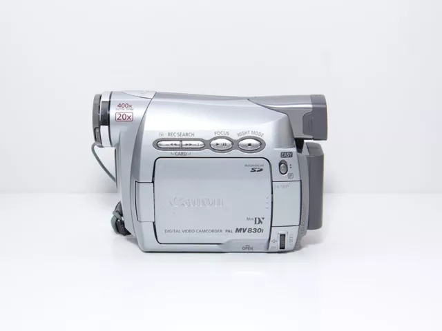 Canon MV830i E MiniDV Cassette Tape Digital Video Camera Camcorder + Accessories