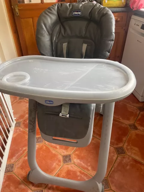 Chicco Polly Magic Relax Highchair - Graphite (06079502210930)