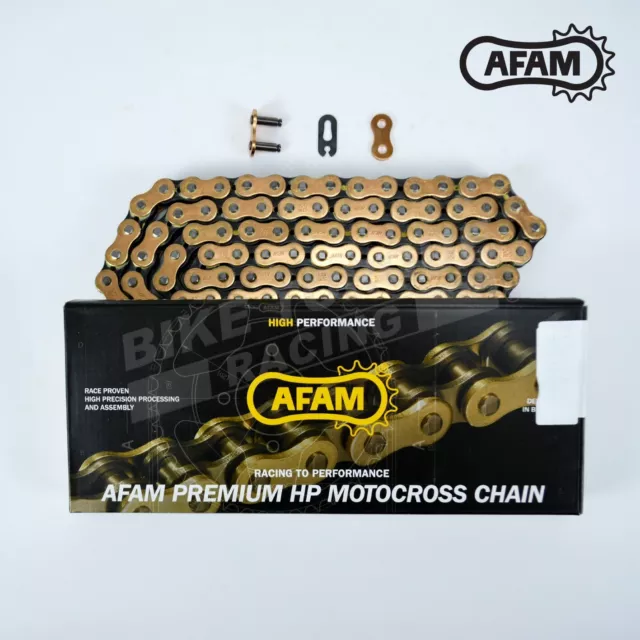 Afam Recommended Gold 420 Pitch 84 Link Chain fits Yamaha PW80 1983-2012