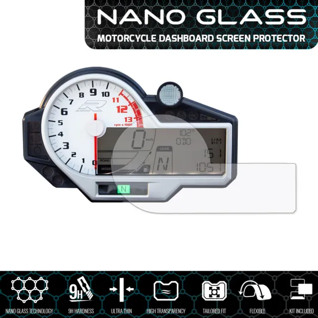 BMW S 1000 R (2015+) NANO GLASS Dashboard Screen Protector