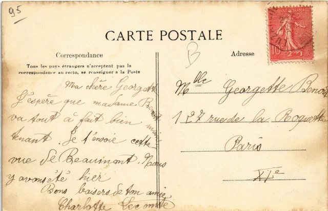 CPA Beaumont La Vallee de l'Oise (1319339) 2