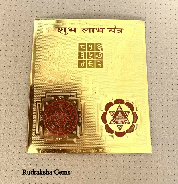 Shri Laxmi Ganesh Yantra Benefits ZU VERKAUFEN! PicClick DE