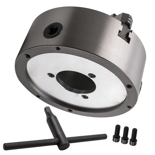 Precision 3 Jaw Self-Centering Lathe Chuck for CNC K11-200A 200 mm 8" Jaw Chuck