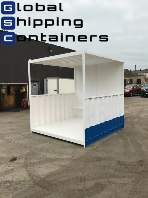 10ft x 8ft Smoking Shelter Shipping Container (Birmingham Area)