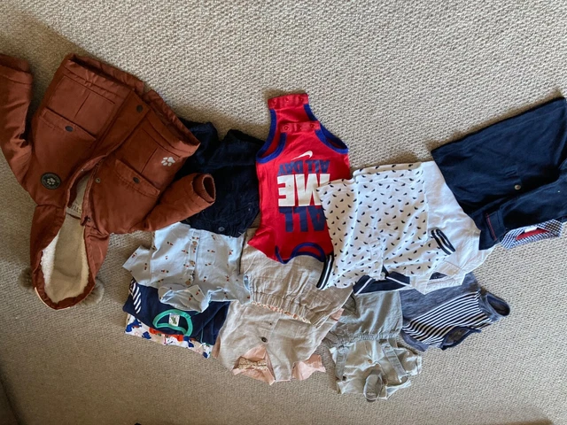 Pacchetto vestiti bambini taglie miste da 1 mese, 3-6 mesi6-9 mesi & 12-18