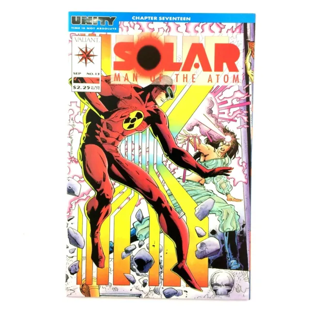 Solar Man of the Atom #13 1992 Valiant VF/NM Unity Chapter 17 Eternal Warrior
