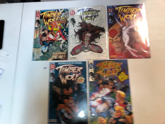 Timber Wolf (1992) #1 2 3 4 5 1-5 (VF/NM) Complete Set character from the Legion