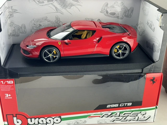 Modèle réduit Ferrari - 296 Gtb Hybrid 830hp V6 2021 - Con Vetrina - Met