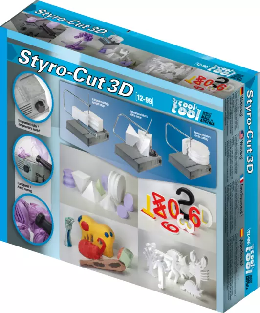 Styroporschneider Styro-Cut 3D  Komplett SET - The Cool Tool - Unimat 2