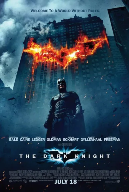 The Dark Knight Movie Poster Wall Art (b) 11x17" 16x24" 24x36" Christian Bale