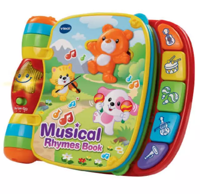 VTech Musical Rhymes Book - Hong Kong Brand