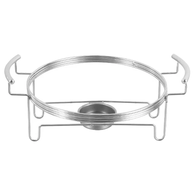 Vassoio Per Cottura A Vapore In Acciaio Inox 304: Supporto Rotondo Per Pentola A Pressione (48 Cm, Diametri Vari)