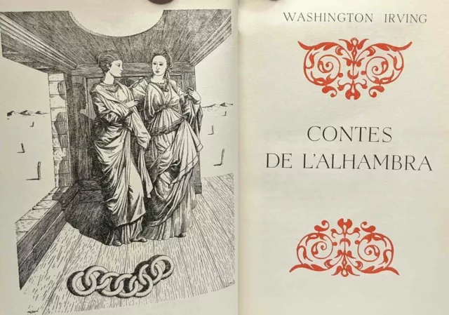 Contes de l'Alhambra - traduction et introduction par André Belamich | Bon état 2