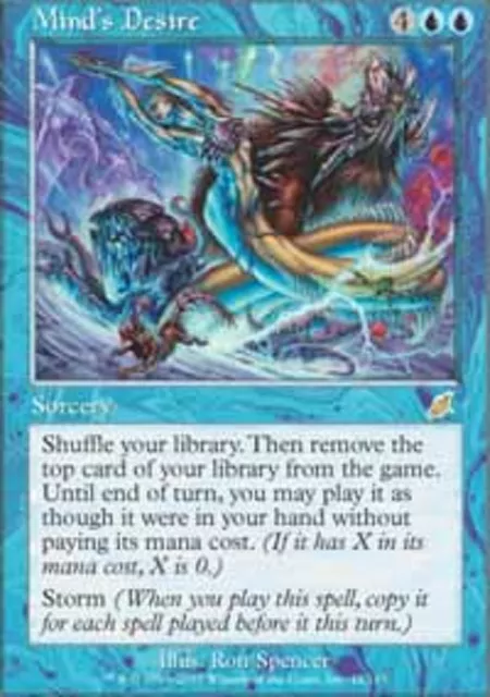 *MRM* FR/VF  À mon seul désir- Mind's Desire  MTG SCG