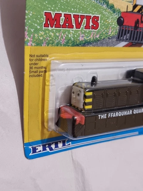 THOMAS THE TANK Engine & Friends ERTL MAVIS TRAIN DIECAST NEW & SEALED ...