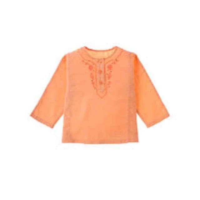Janie and Jack Girls Swim Coverup Size 0-6 Months Bohemian Spice Tunic Orange