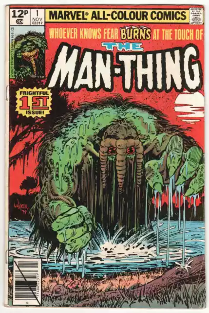 The Man-thing issue #1 Vol 2, Bronze age, Marvel Comics, 1979