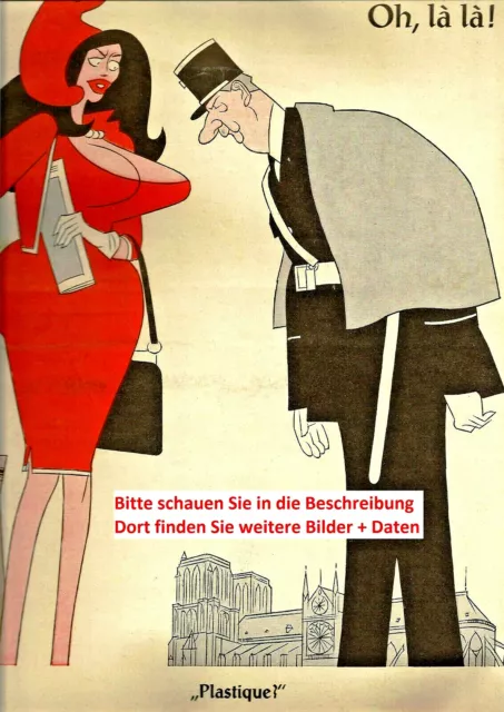 Geburtstagszeitung 1960 1961 1962 Simplicissimus 64. 63. 62. Geburtstag Satire