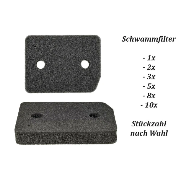 Cloudpower 3er Pack Schwammfilter Für Miele Trockner - Ersatz Für 6057930 + 9688381